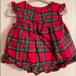 Janie and jack plaid dress with bloomers